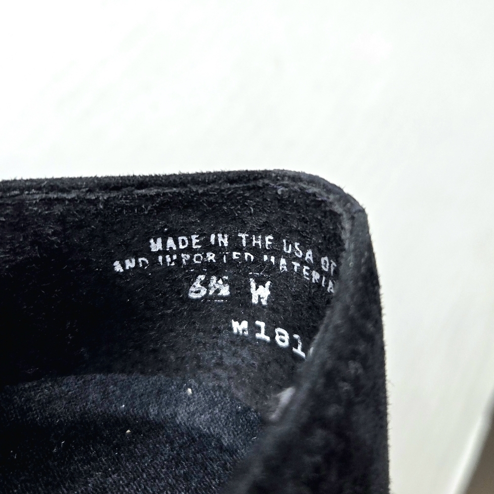 Munro Loafers, Black Suede, 6.5 W - Picture 10 of 11